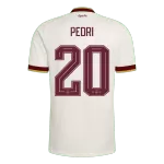 PEDRI #20 Player Version Spain Champion Edition Away Soccer Jersey World Cup 2026 White - thejerseys
