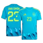 UNAI SIMÓN #23 Spain Goalkeeper Soccer Jersey World Cup 2026 Blue - thejerseys