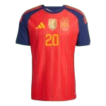 PEDRI #20 Player Version Spain Champion Edition Home Soccer Jersey World Cup 2026 Red - thejerseys