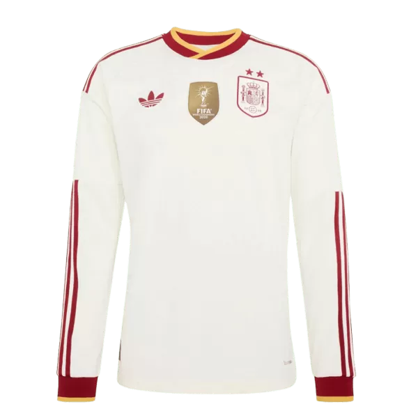 Spain Champion Away Long Sleeve Jersey World Cup 2026 - thejerseys