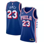 Men's Philadelphia 76ers Lebron James #23 Royal Swingman Jersey - Icon Edition - thejerseys