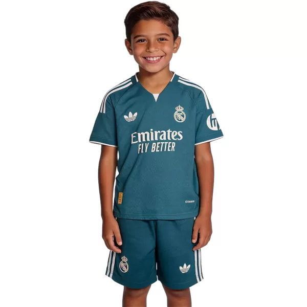 Kids Real Madrid Away Match Jersey Kit Player Version 2026/27 - thejerseys