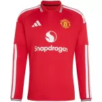 Manchester United Home Long Sleeve Jersey 2025/26 - thejerseys