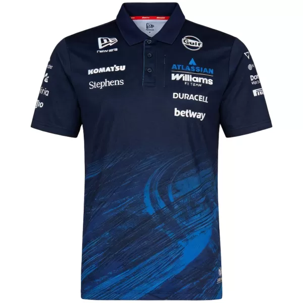 Williams F1 Navy Team Polo Shirt 2026 - thejerseys