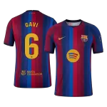GAVI #6 Men Player Version Barcelona Home Soccer Jersey 2026/27 Red&Blue - thejerseys