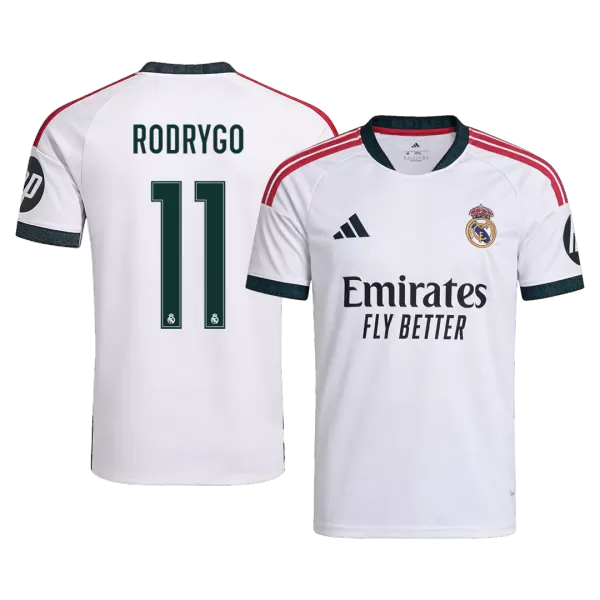 RODRYGO #11 Real Madrid Home Soccer Jersey 26/27 White - thejerseys