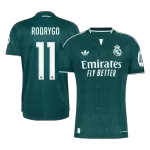 RODRYGO #11 Player Version Real Madrid Away Soccer Jersey 2026/27 Green - thejerseys