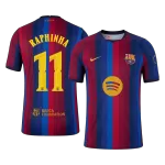 RAPHINHA #11 Men Player Version Barcelona Home Soccer Jersey 2026/27 Red&Blue - UCL - thejerseys