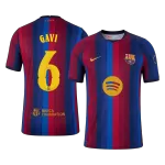 GAVI #6 Men Player Version Barcelona Home Soccer Jersey 2026/27 Red&Blue - UCL - thejerseys
