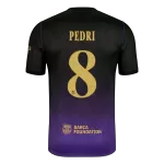 PEDRI #8 Barcelona x Kobe Bryant Away Soccer Jersey 2026/27 Black/Purple- UCL - thejerseys