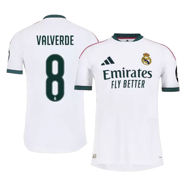 VALVERDE #8 Player Version Real Madrid Home Soccer Jersey 2026/27 White - thejerseys