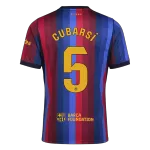 CUBARSÍ #5 Barcelona Home Jersey 2026/27 - [Super Quality] - thejerseys