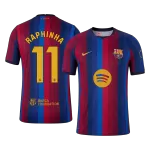 RAPHINHA #11 Men Player Version Barcelona Home Soccer Jersey 2026/27 Red&Blue - thejerseys