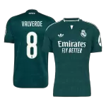 VALVERDE #8 Real Madrid Away Soccer Jersey 2026/27 Green - thejerseys