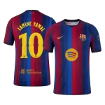 LAMINE YAMAL #10 Men Player Version Barcelona Home Soccer Jersey 2026/27 Red&Blue - UCL - thejerseys