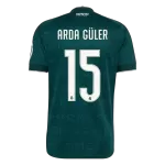 ARDA GÜLER #15 Real Madrid Away Soccer Jersey 2026/27 Green - thejerseys