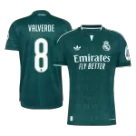 VALVERDE #8 Player Version Real Madrid Away Soccer Jersey 2026/27 Green - thejerseys