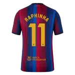 RAPHINHA #11 Men Player Version Barcelona Home Soccer Jersey 2026/27 Red&Blue - thejerseys