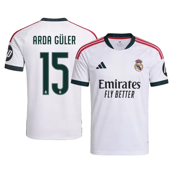 ARDA GÜLER #15 Real Madrid Home Soccer Jersey 26/27 White - thejerseys