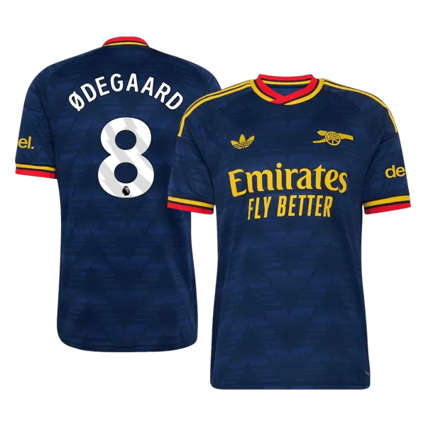 ØDEGAARD #8 Arsenal Away Soccer Jersey 2026/27 Royal Blue - thejerseys
