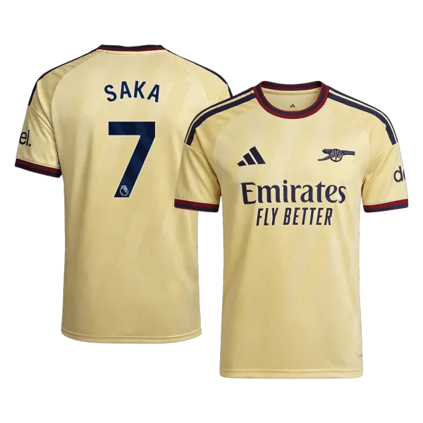 SAKA #7 Player Version Arsenal Third Soccer Jersey 2026/27 Yellow - thejerseys