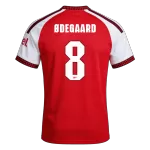 ØDEGAARD #8 Arsenal Home Soccer Jersey 26/27 Red- UCL - thejerseys
