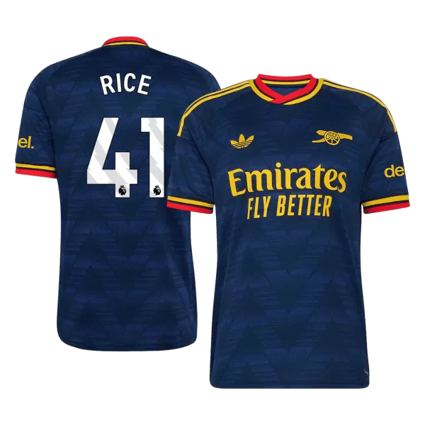 RICE #41 Arsenal Away Soccer Jersey 2026/27 Royal Blue - thejerseys