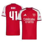 RICE #41 Player Version Arsenal Home Soccer Jersey 2026/27 Red - UCL - thejerseys