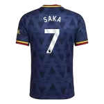SAKA #7 Player Version Arsenal Away Soccer Jersey 2026/27 Navy - thejerseys