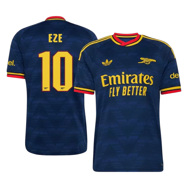 EZE #10 Arsenal Away Soccer Jersey 2026/27 Royal Blue - UCL - thejerseys