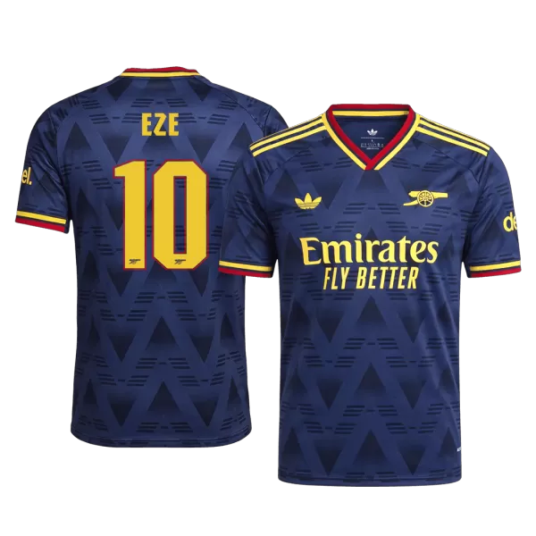 EZE #10 Player Version Arsenal Away Soccer Jersey 2026/27 Navy - UCL - thejerseys