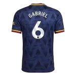GABRIEL #6 Player Version Arsenal Away Soccer Jersey 2026/27 Navy - thejerseys