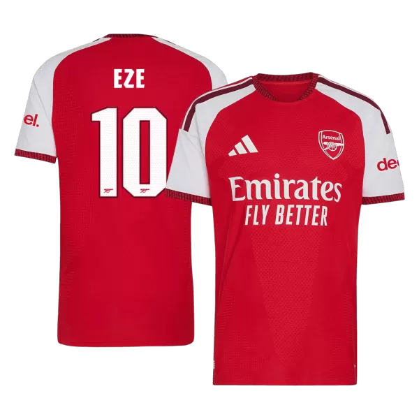 EZE #10 Player Version Arsenal Home Soccer Jersey 2026/27 Red - UCL - thejerseys