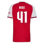 RICE #41 Player Version Arsenal Home Soccer Jersey 2026/27 Red - UCL - thejerseys