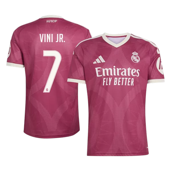 VINI JR. #7 Real Mardid Third Soccer Jersey 202626/27 Red - thejerseys