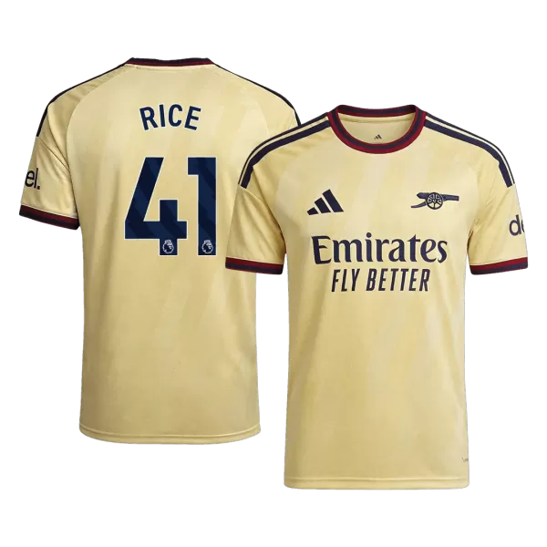 RICE #41 Player Version Arsenal Third Soccer Jersey 2026/27 Yellow - thejerseys
