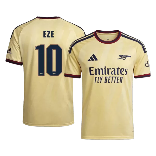 EZE #10 Player Version Arsenal Third Soccer Jersey 2026/27 Yellow - UCL - thejerseys