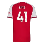 RICE #41 Player Version Arsenal Home Soccer Jersey 2026/27 Red - thejerseys