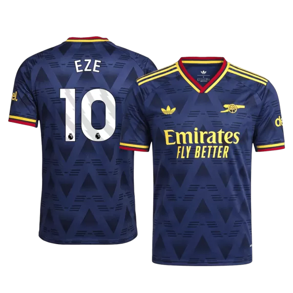 EZE #10 Player Version Arsenal Away Soccer Jersey 2026/27 Navy - thejerseys