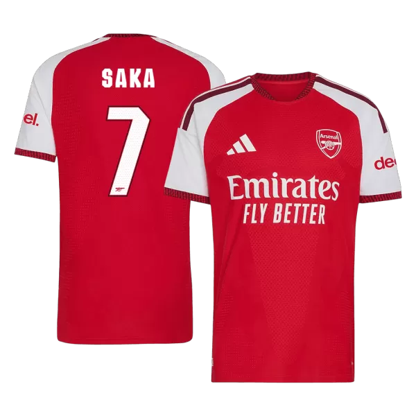 SAKA #7 Player Version Arsenal Home Soccer Jersey 2026/27 Red - UCL - thejerseys