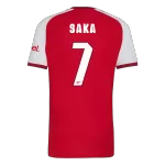 SAKA #7 Player Version Arsenal Home Soccer Jersey 2026/27 Red - UCL - thejerseys