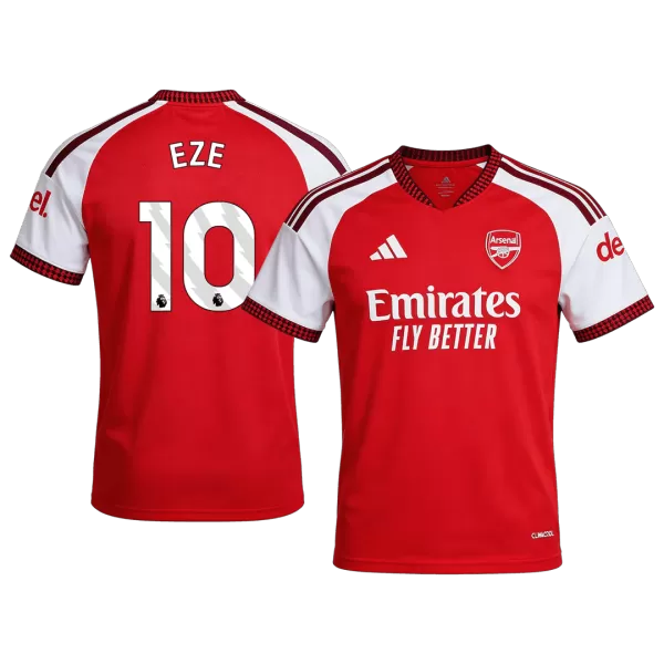 EZE #10 Arsenal Home Soccer Jersey 26/27 Red - thejerseys