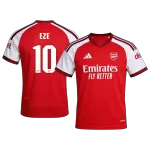 EZE #10 Arsenal Home Soccer Jersey 26/27 Red- UCL - thejerseys