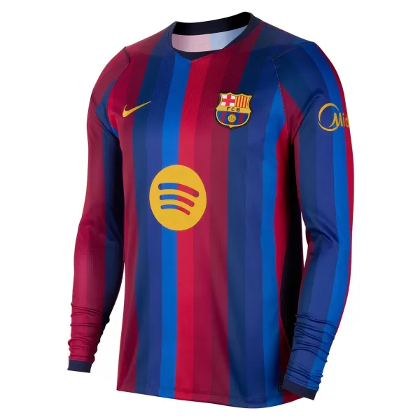 Barcelona Home Long Sleeve Jersey 2025/26 - thejerseys