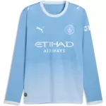 Manchester City Home Long Sleeve Jersey 2025/26 - thejerseys