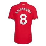 B. FERNANDES #8 Player Version 26/27 Manchester United Home Soccer Jersey Red - thejerseys