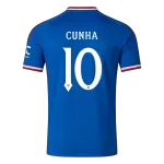 CUNHA #10 Manchester United Away Jersey 2026/27 - UCL Font - thejerseys