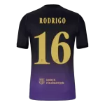 RODRIGO #16 Barcelona x Kobe Bryant Away Match Jersey 2026/27 - UCL Font - thejerseys