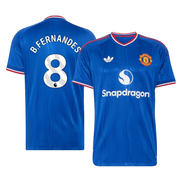 B. FERNANDES #8 Manchester United Away Match Jersey 2026/27 - thejerseys