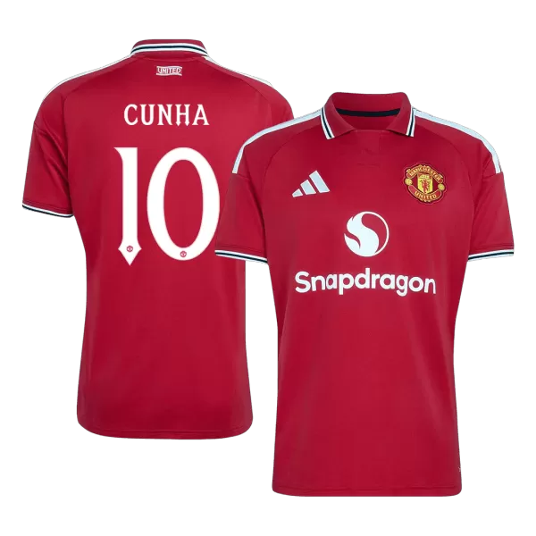 CUNHA #10 Manchester United Home Jersey 2026/27 - UCL - [Super Quality] - thejerseys